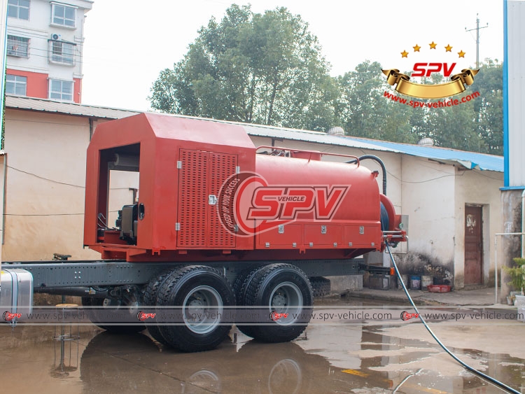 5,000 Litres Sewer Jetting Tank SKD - LF 5,000 Litres Sewer Jetting Tank SKD - LF